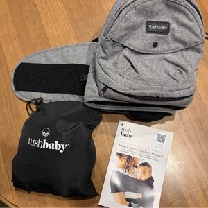 TushBaby Gray Kids Backpack